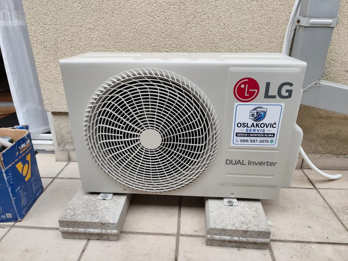 Montirana LG Dual Inverter vanjska jedinica